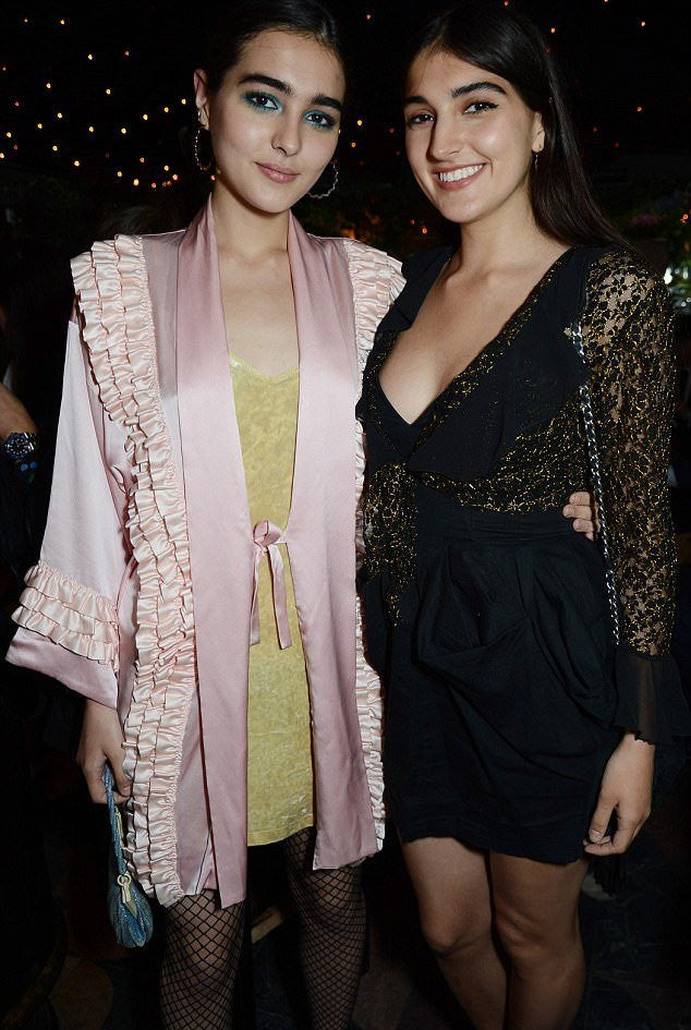 Yasmin Mills' daughter Maddie wore Alice Archer last night at the Bright Young Things party at Annabel's