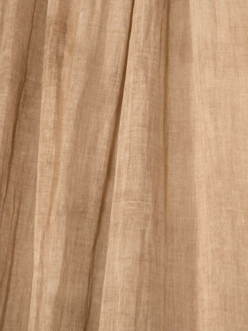 ÉCHARPE EN COTON BEIGE/2010W BEIGE