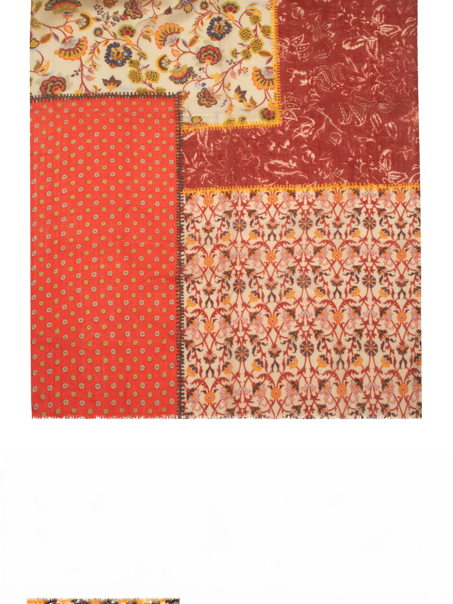 16647-PATCHWORK SCARF NG