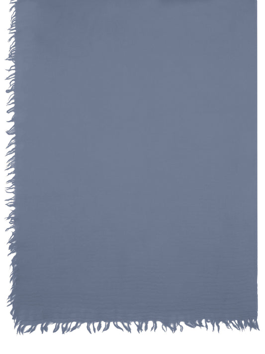 18991-TEXTURED SCARF BLUE