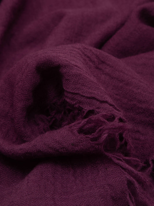 18991-TEXTURED SCARF PURPLE