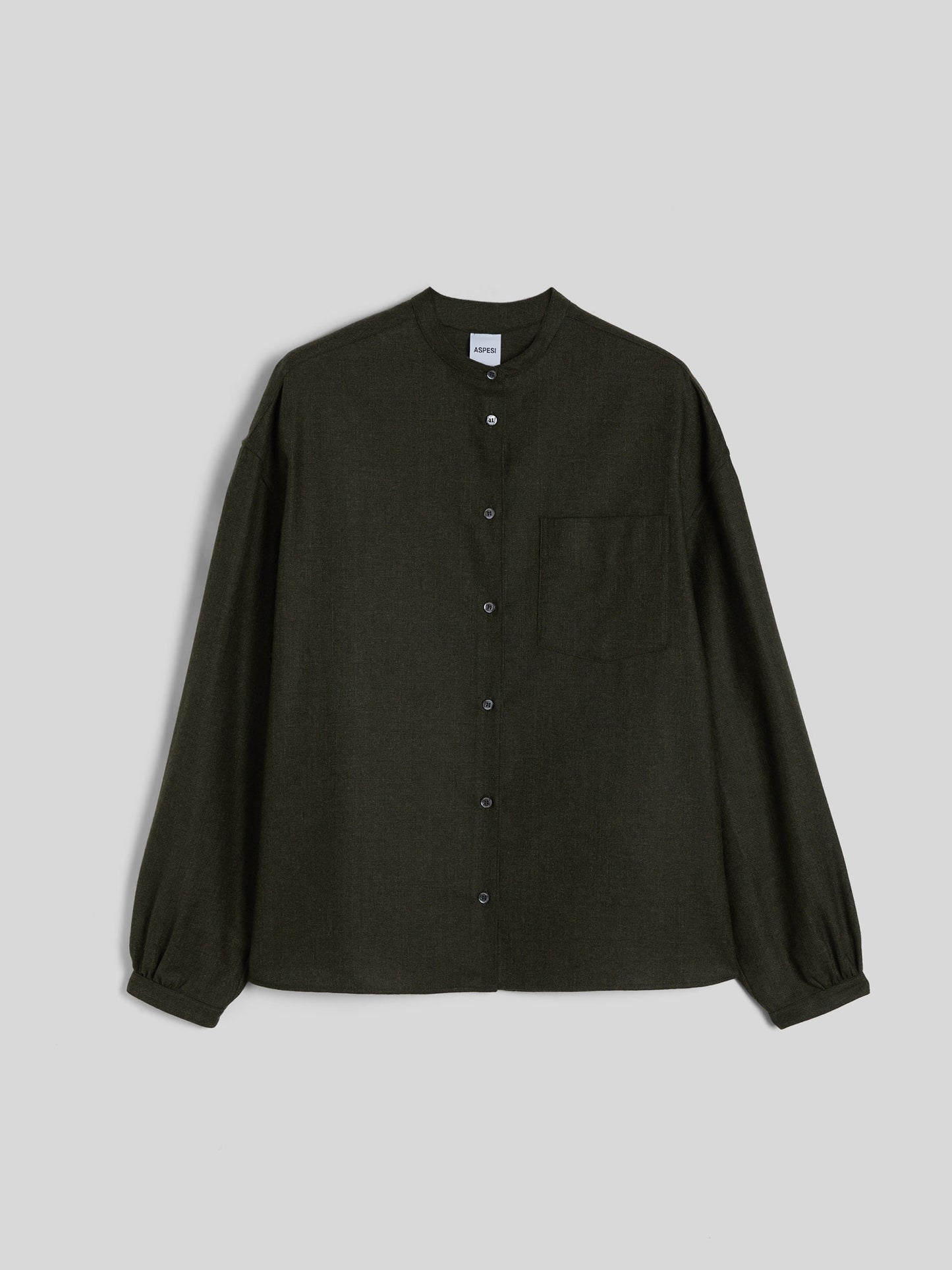 CMERE WOOL SHIRT KHAKI
