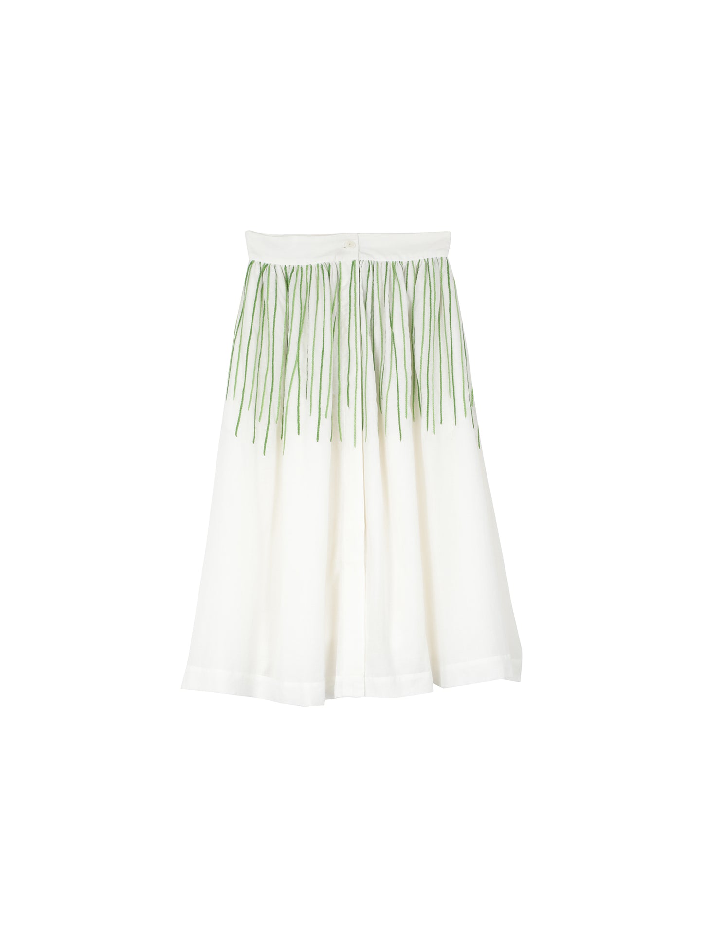 JUPE MONA LAVANDE BLANC CASSE