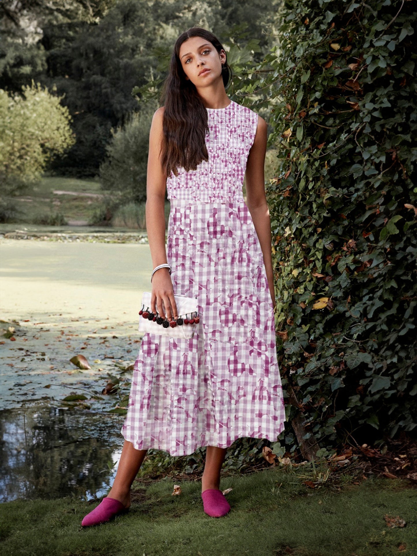 JUPE GAMU À CARREAUX