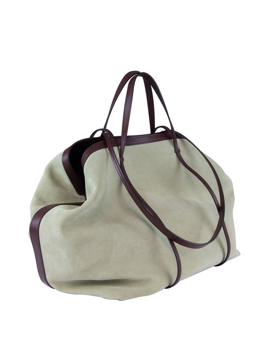ALMA SUEDE BAG SALVIA MINT
