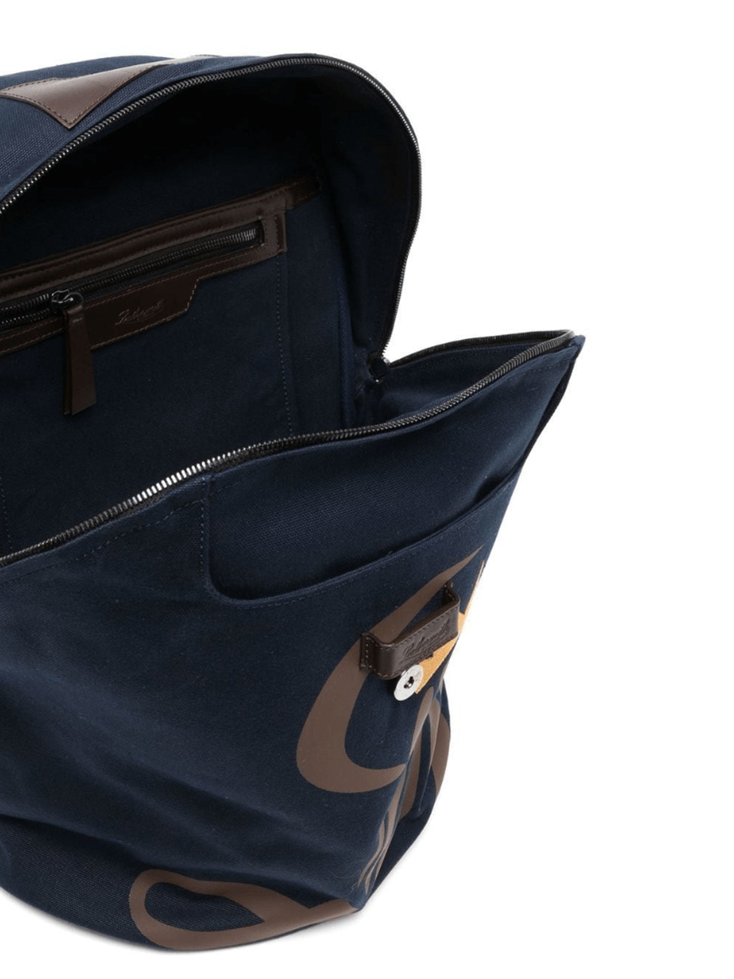 SAC À DOS EN TOILE LION BLEU MARINE