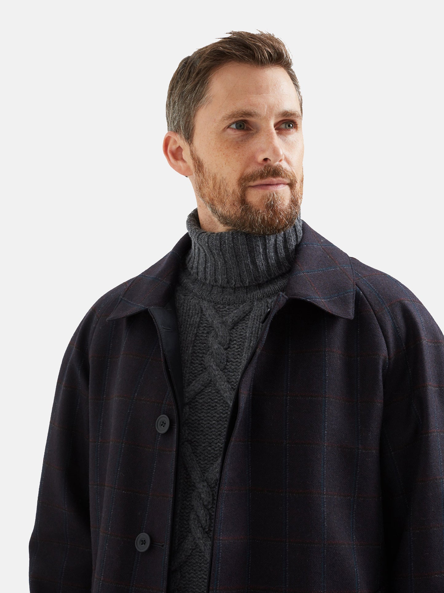 MANTEAU PIMLICO BLEU MARINE