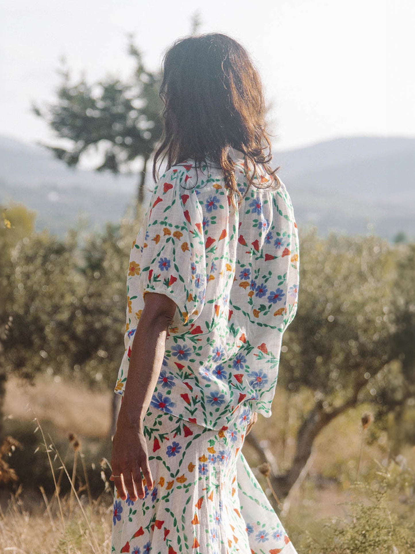 VILLAMARIE TOP MULTICOLOUR