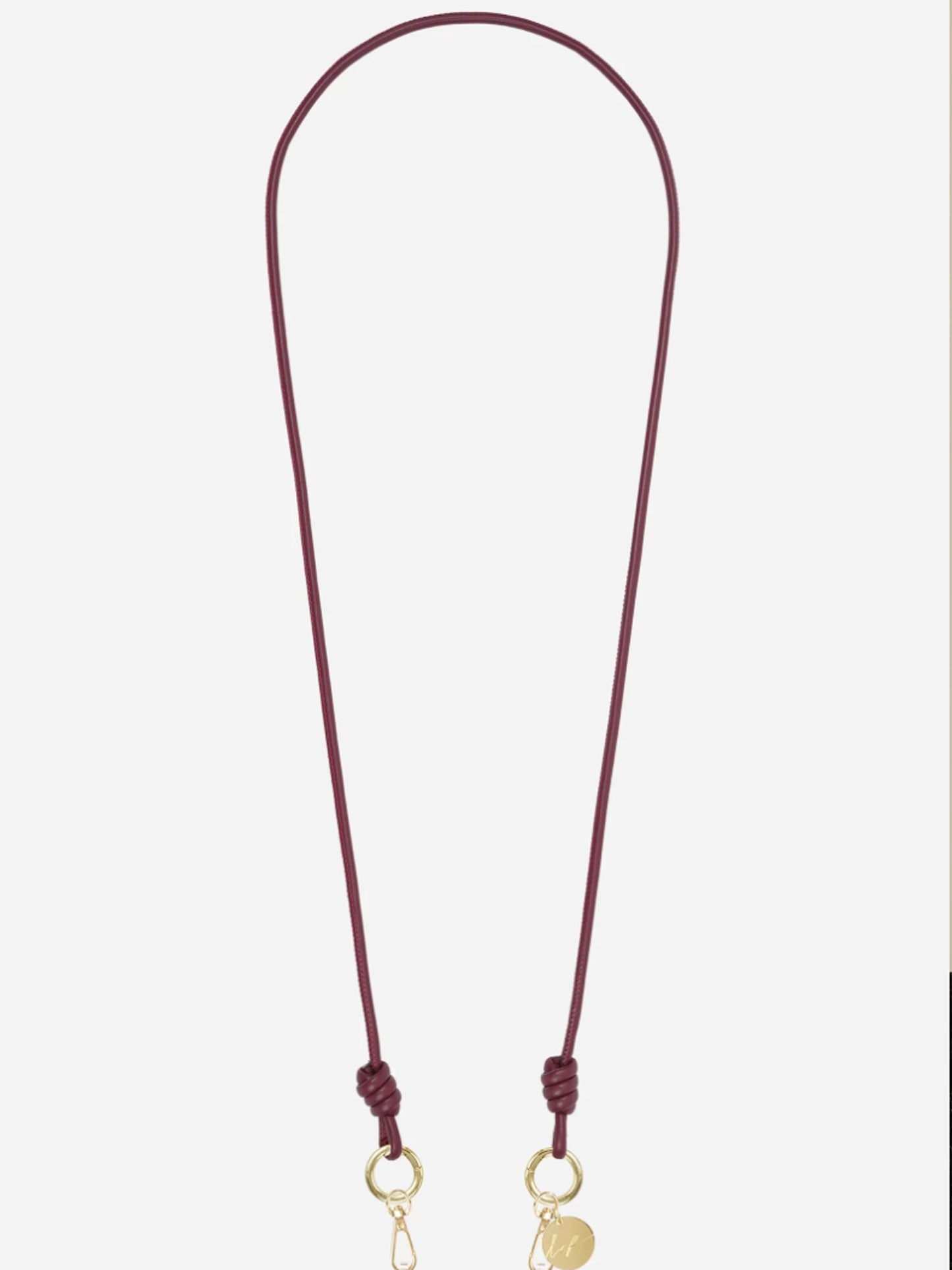 NOLAN PHONE CHAIN BORDEAUX - 120CM