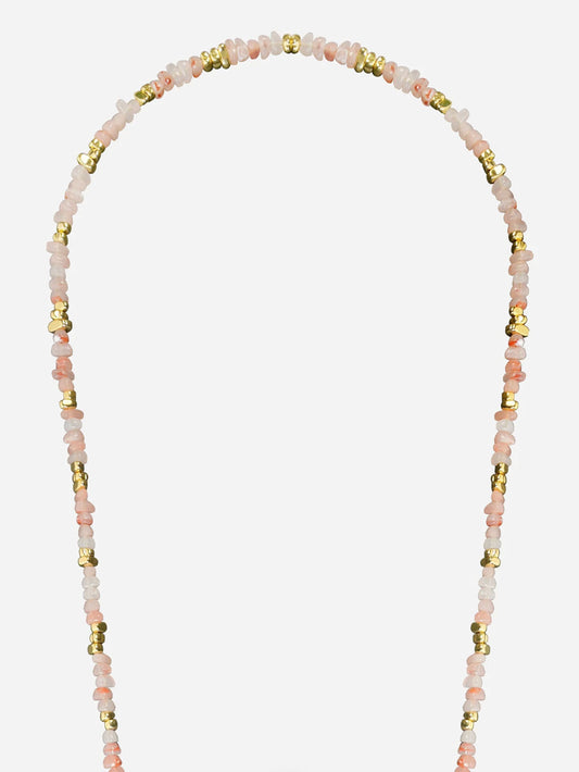 LIVIYA PHONE CHAIN PALE ROSE - 120CM