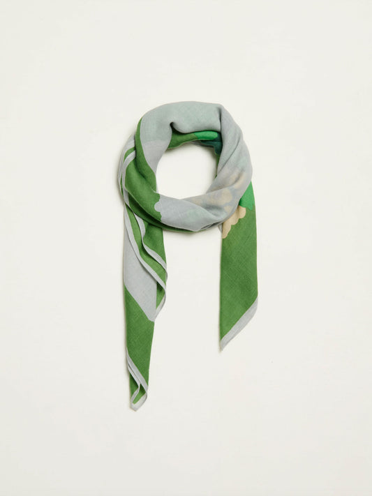 SCARF WOOL SILK GARDEN - LE POTAGER
