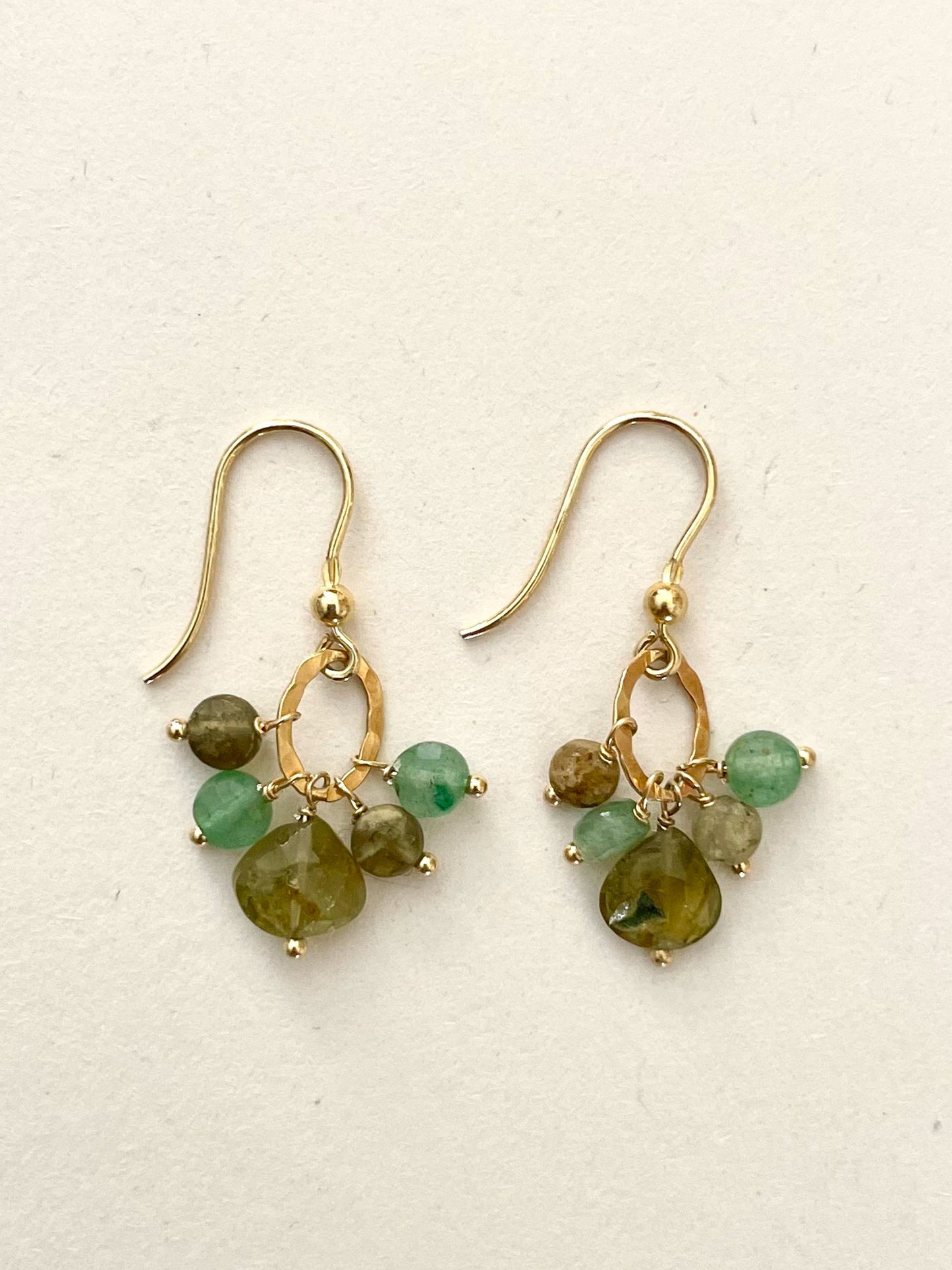 EARRINGS MIRTILLO GREEN