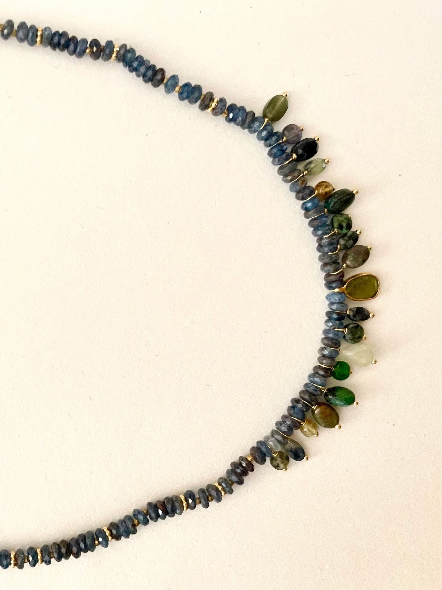 NECKLACE TULIPANO BLUE