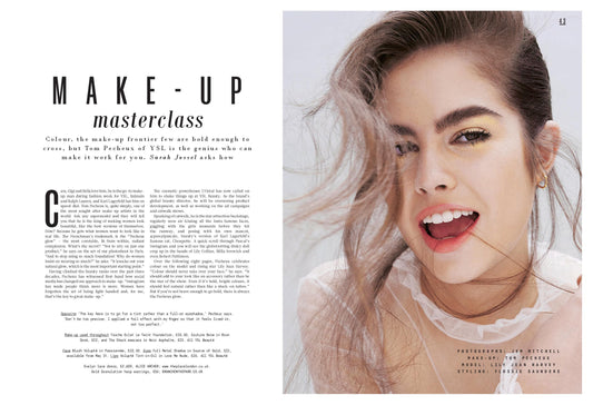 Lily Jean  in the Sunday Times Style featuring the Evelyn lace dress by ALICE ARCHER