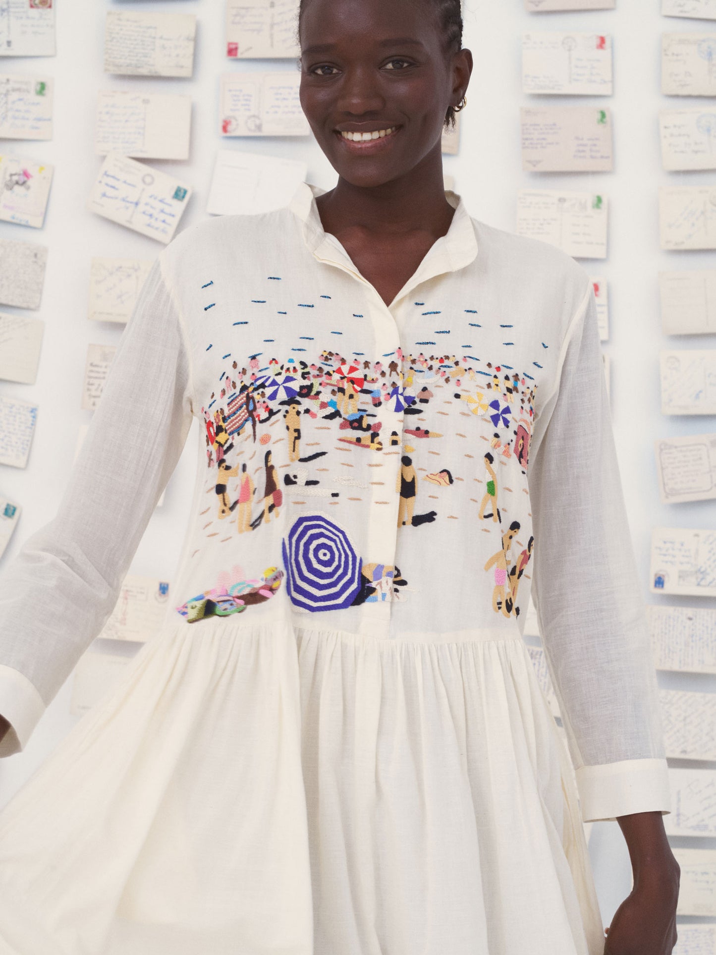 DRESS TARA LA BEACH NATURAL / MULTI