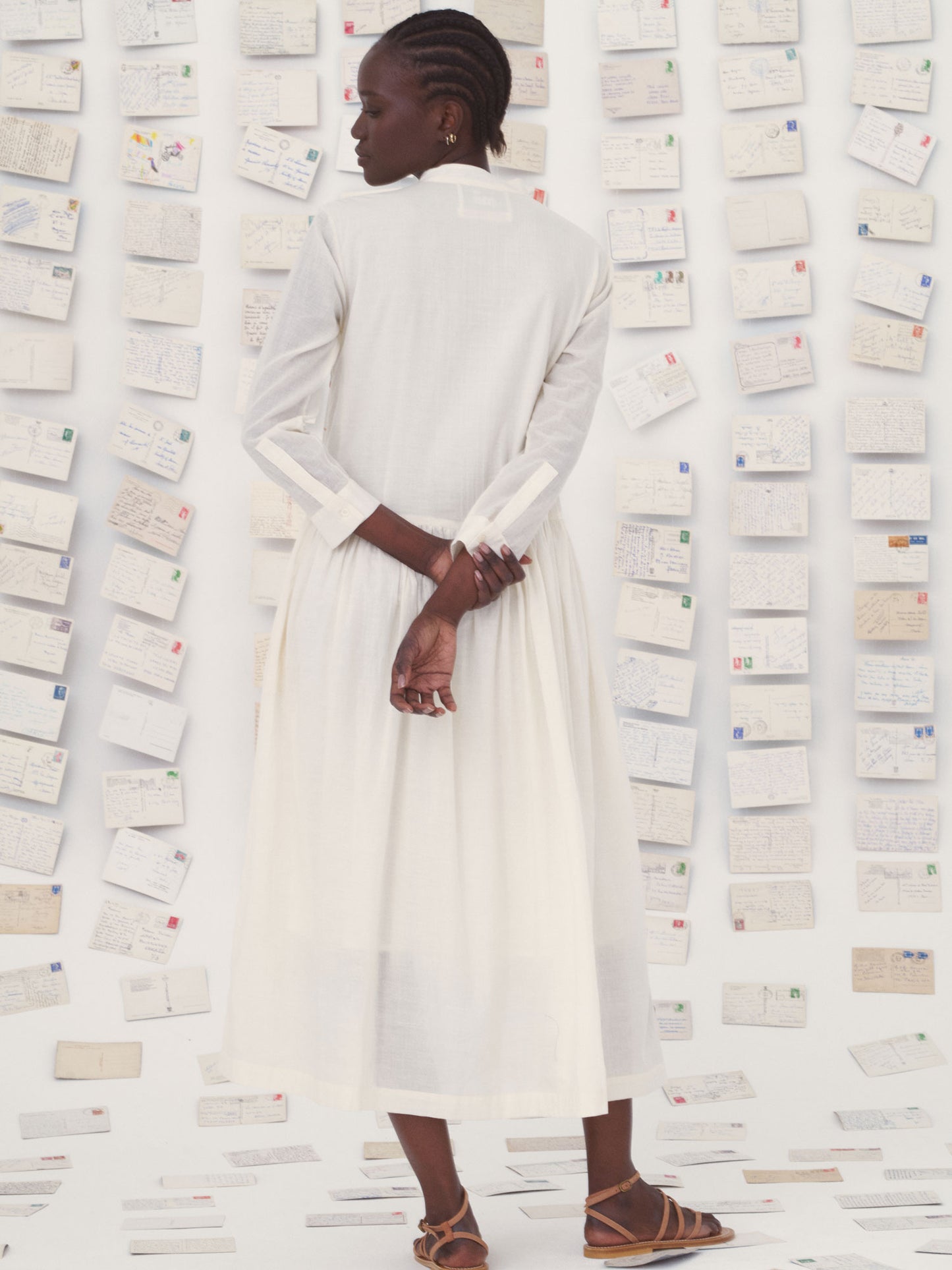 DRESS TARA LA BEACH NATURAL / MULTI