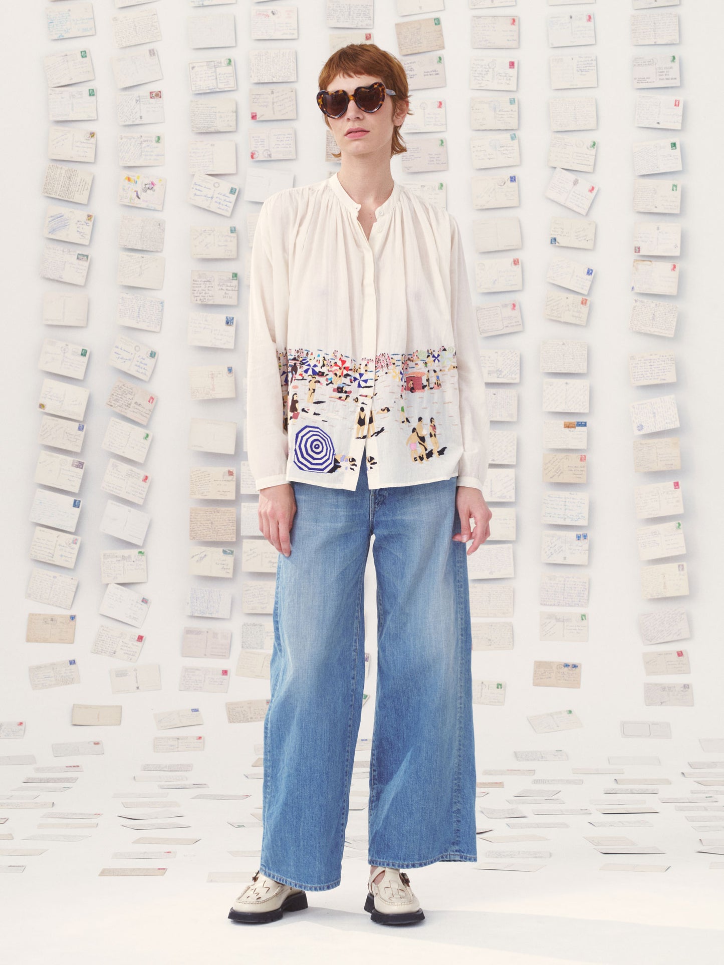 SHIRT NATHALIE PROVENCE NATURAL / MULTI