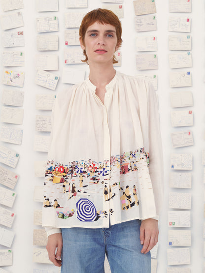 SHIRT NATHALIE PROVENCE NATURAL / MULTI