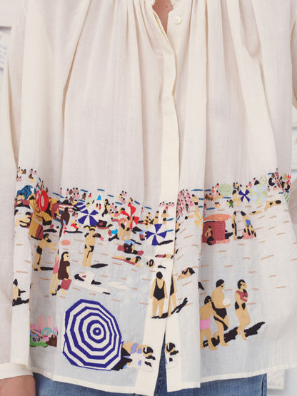 SHIRT NATHALIE PROVENCE NATURAL / MULTI