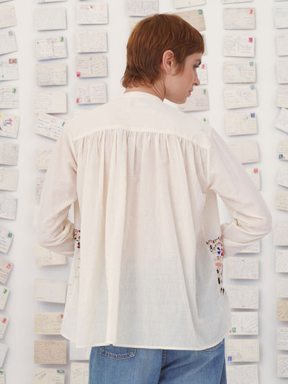 SHIRT NATHALIE PROVENCE NATURAL / MULTI