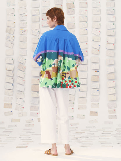 SHIRT MANUELA BLUE MULTI