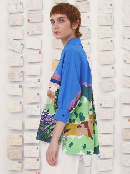 SHIRT MANUELA BLUE MULTI