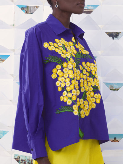 MIMOSA GRETA SHIRT INK NAVY