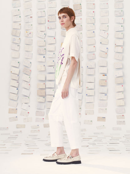 KNITWEAR VIOLETTE FLORAL LAVENDER NAT