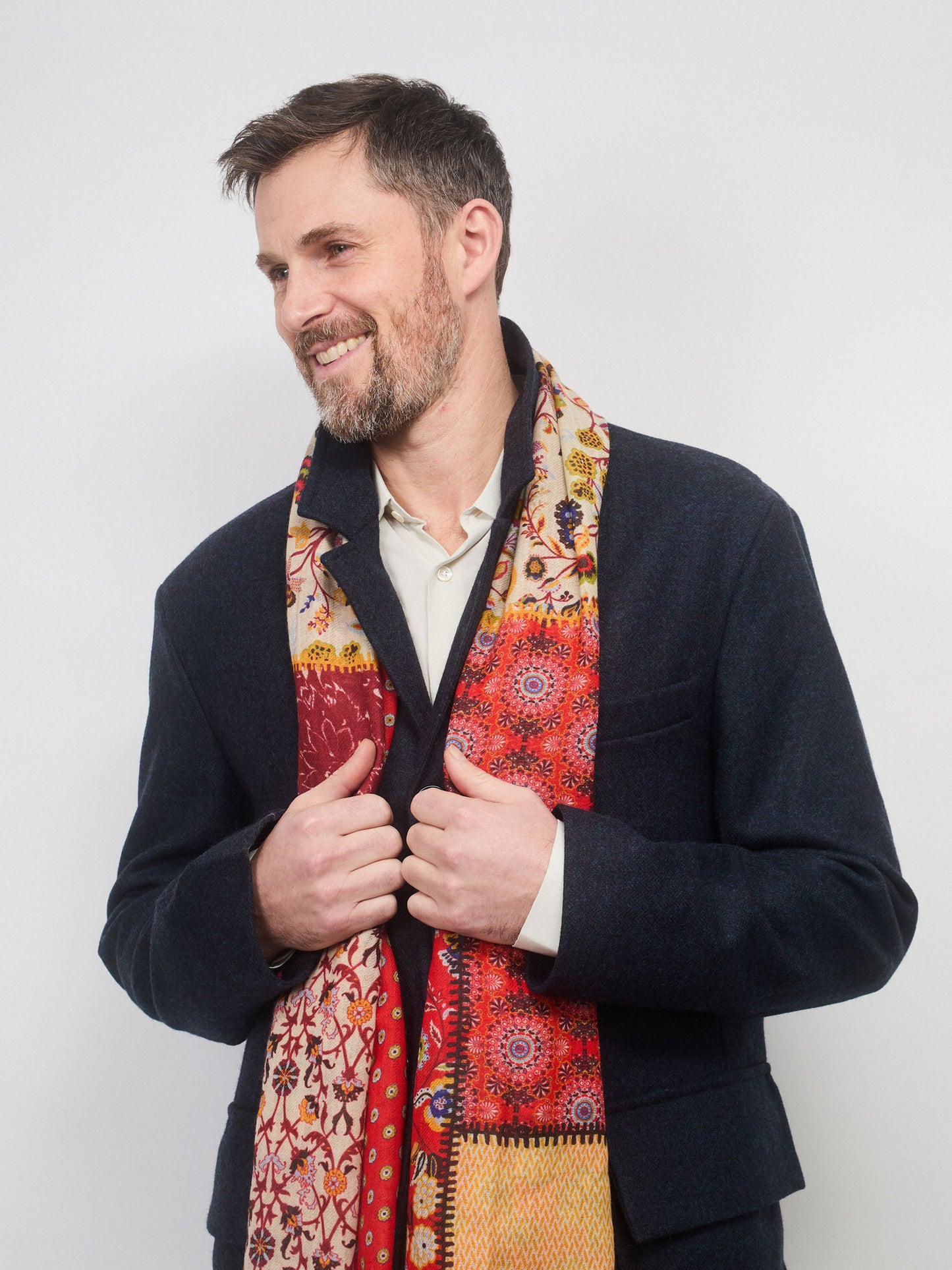 16647-PATCHWORK SCARF NG