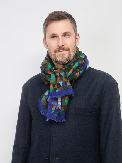 19687-GEOMETRIC SCARF