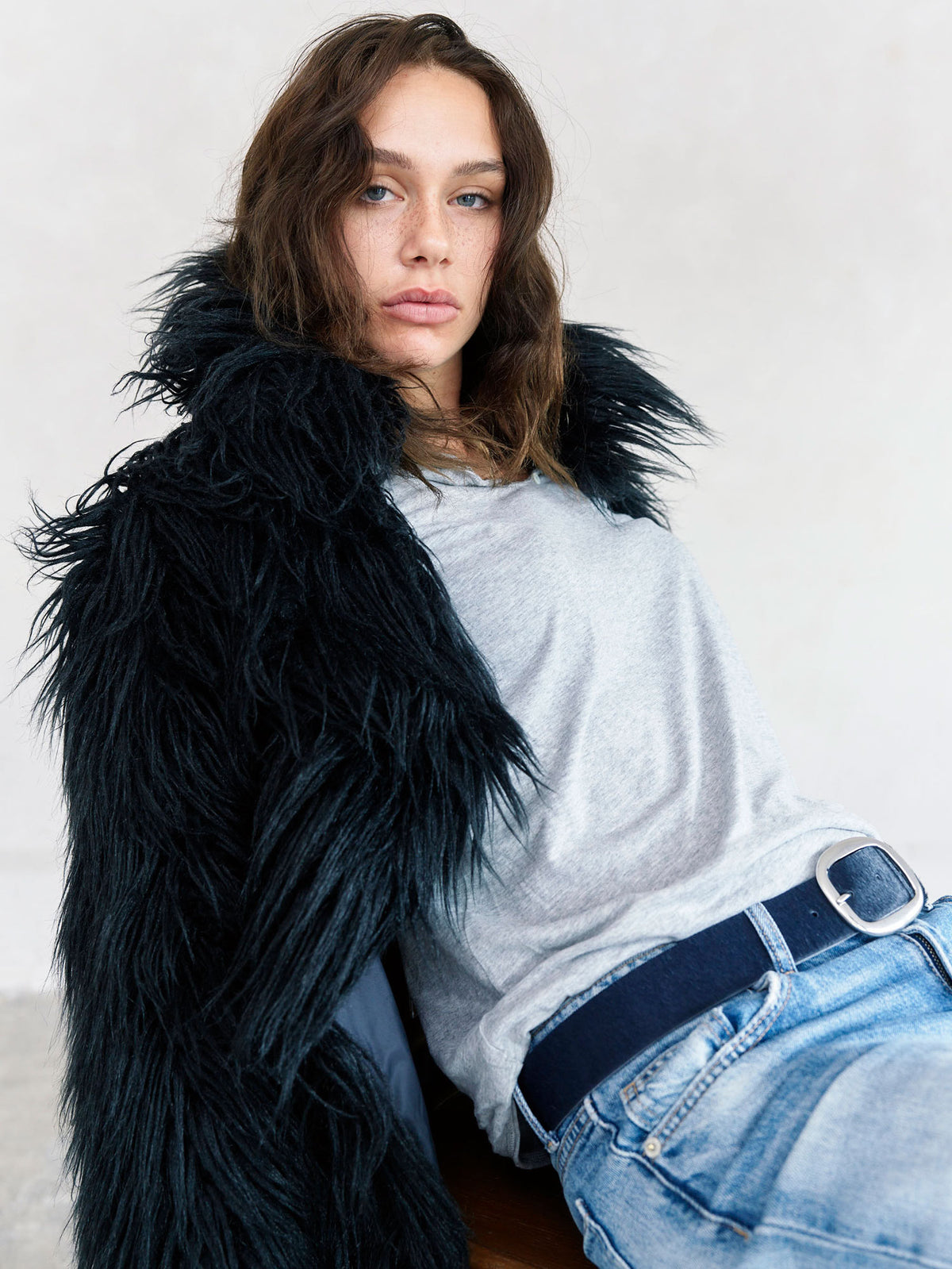FIERA MIDNIGHT PONY BELT