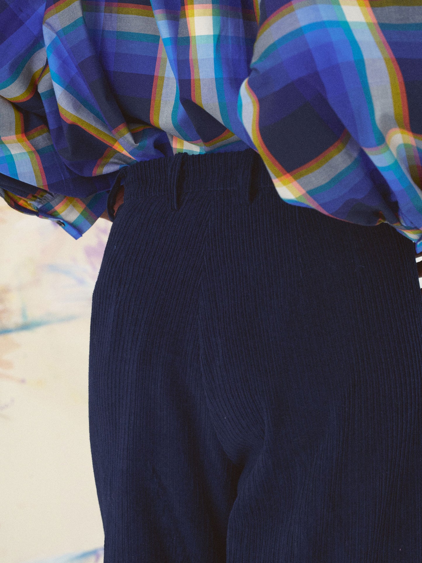 LENA PANTS CORDUROY NAVY