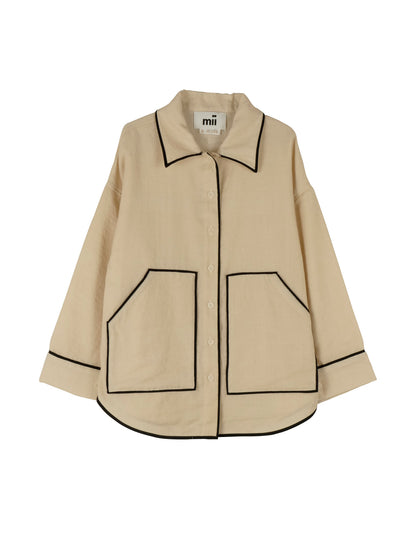 FIFETTE PIPING SHIRT OFF WHT OFF WHITE