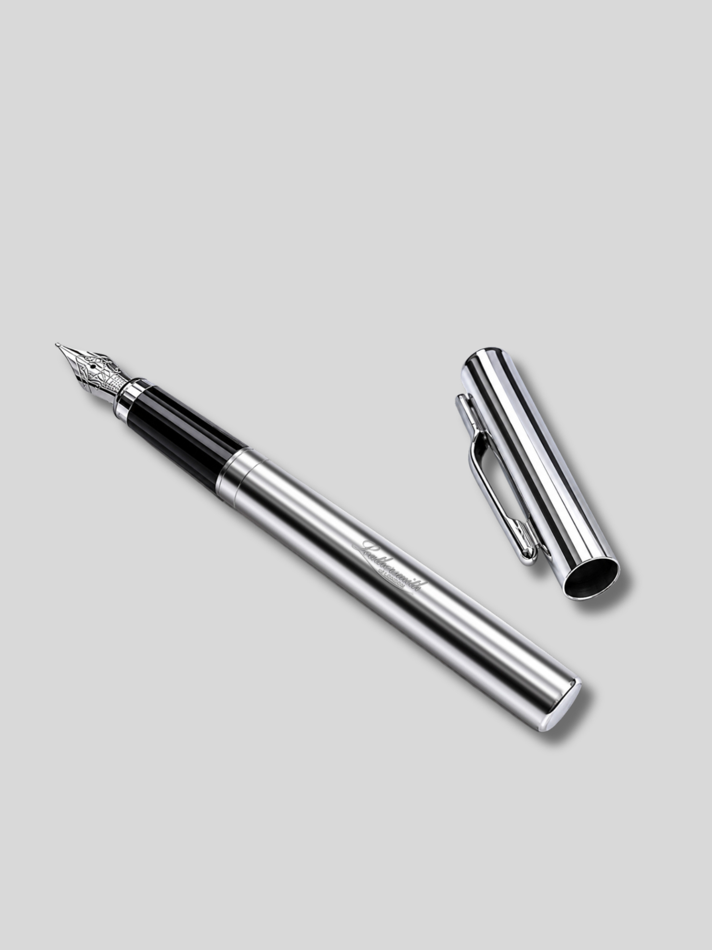 Mayfair 925 Sterling Silver Fountain Pen – Plain Finish