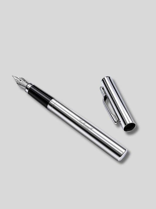 Mayfair 925 Sterling Silver Fountain Pen – Plain Finish