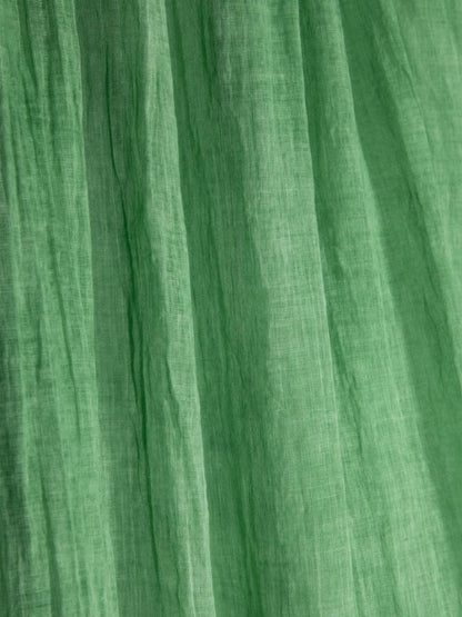 ÉCHARPE EN COTON VERT/2280W VERT