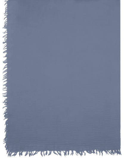 18991-TEXTURED SCARF BLUE