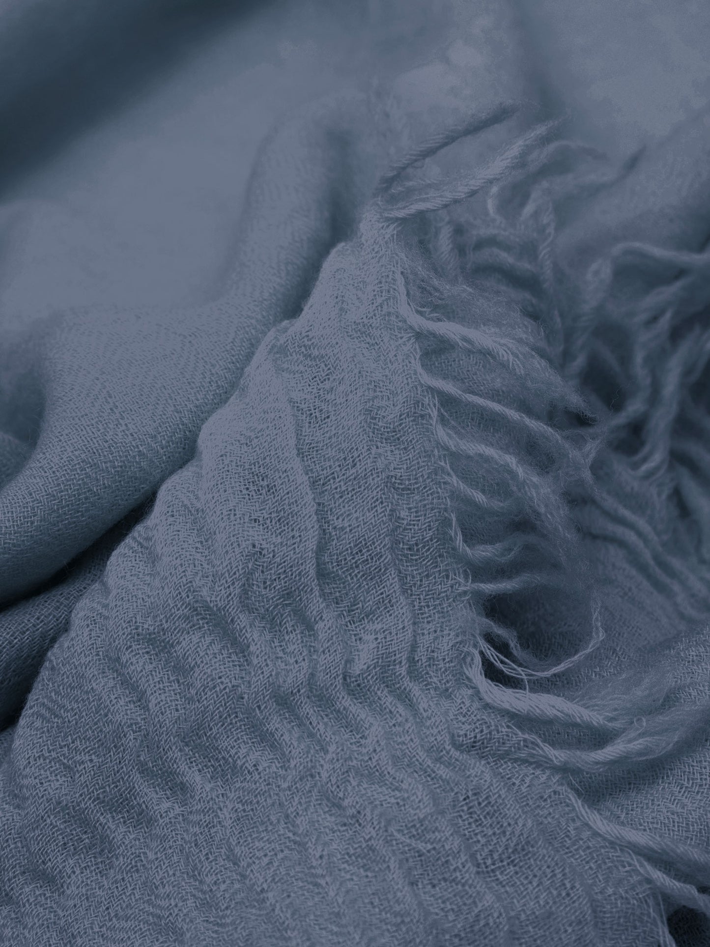 18991-TEXTURED SCARF BLUE