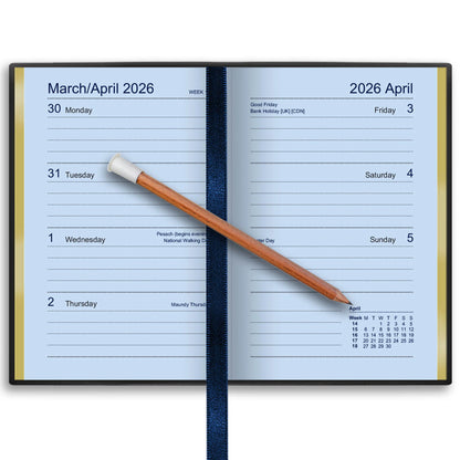 333RP SAVOY - 2027 DIARY - CAPRI BLUE