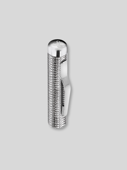 Chelsea 925 Sterling Silver Rollerball Pen – Hand Engine-Turned Barleycorn Guilloché
