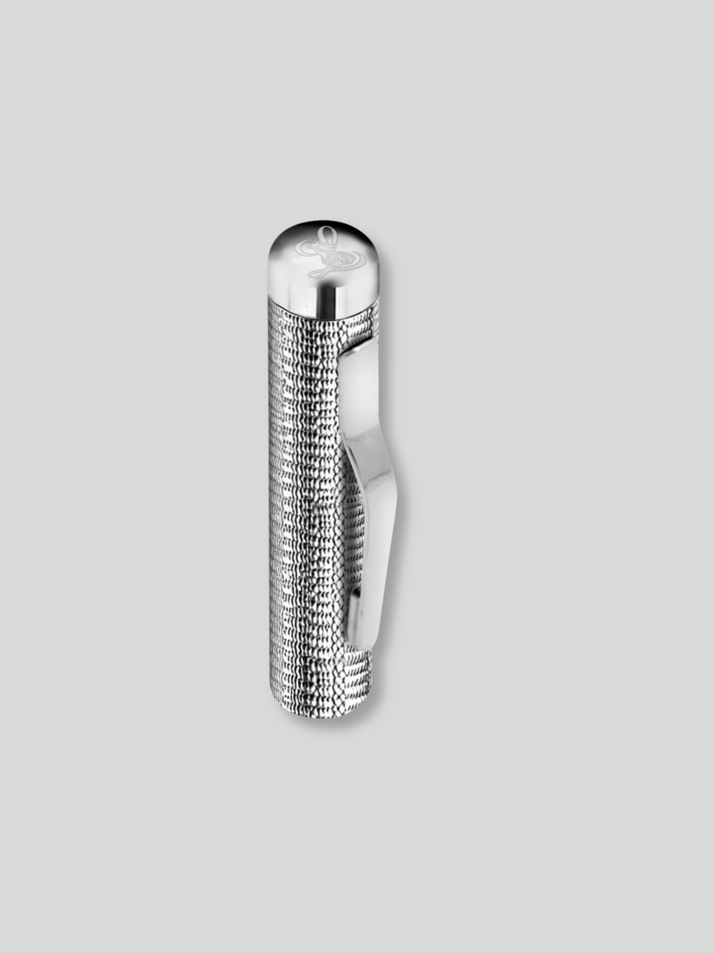 Mayfair 925 Sterling Silver Fountain Pen - Hand Engine-Turned Barleycorn Guilloché