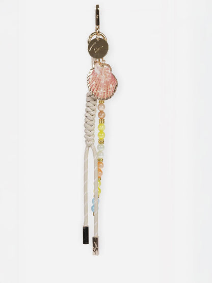 CHARM BOBBY PEARLS BEIGE