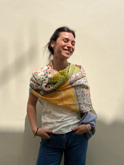 16647-PATCHWORK SCARF