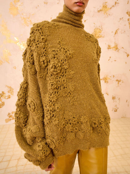 LELOU CROCHET KNIT PINE