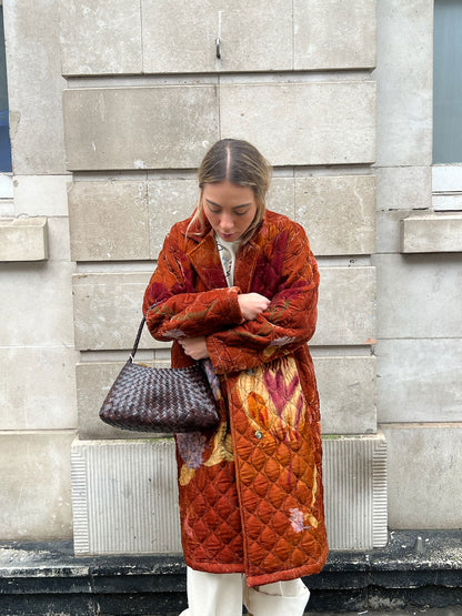 NORMA JKT COAT FOLIAGE FOLIAGE BROWN