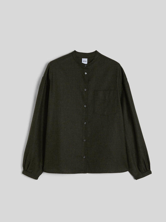 CMERE WOOL SHIRT KHAKI