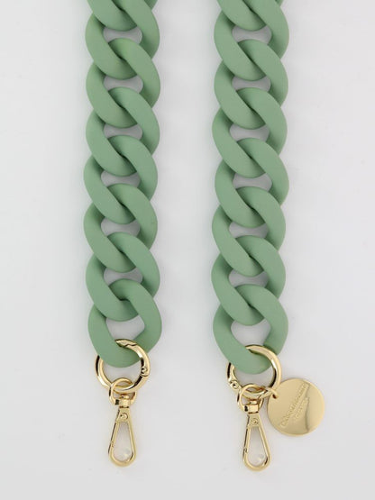 ALICE PHONE CHAIN MATTE LIGHT GREEN - 120CM
