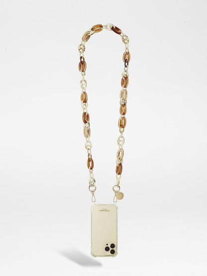 ANDY PHONE CHAIN BEIGE - 120CM