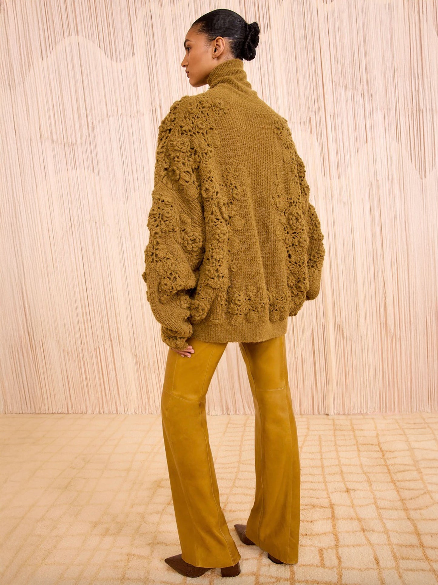 LELOU CROCHET KNIT PINE