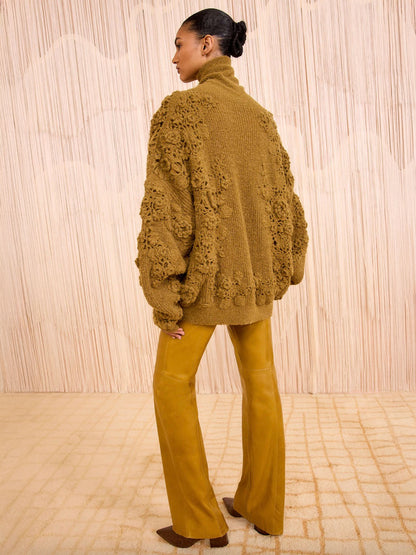 LELOU CROCHET KNIT PINE